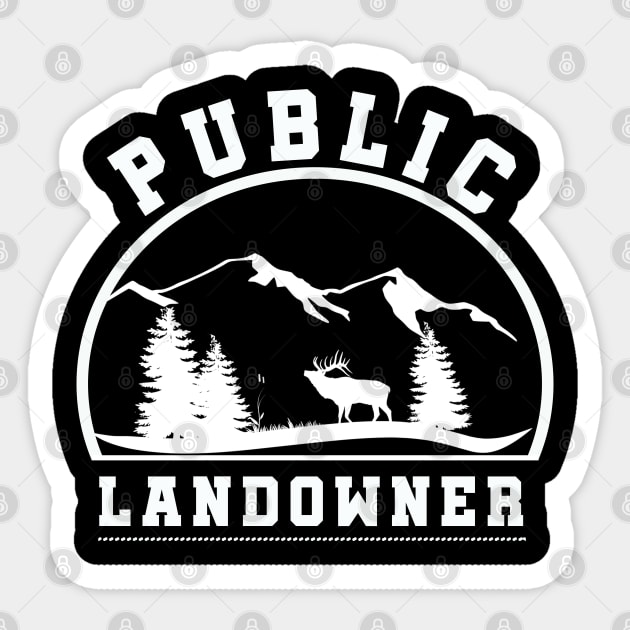 public landowner Sticker by Moe99